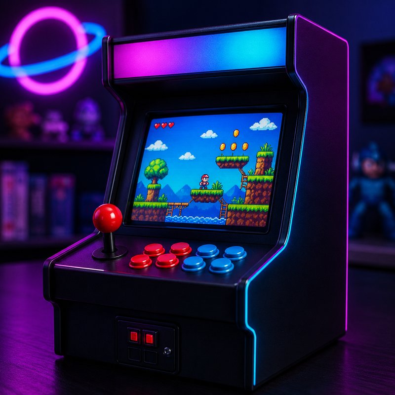 Retro Gaming detail
